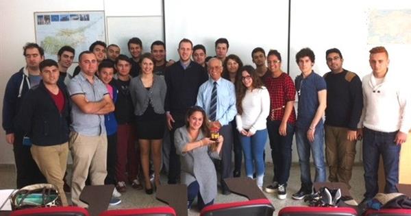 EMU Gastronomy and Culinary Arts Department Hosted the Director of Arsal Foods Hüseyin Arsal
