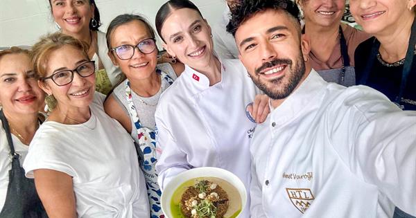 DAÜ Turizm Fakültesi ve Atatürk Meslek Lisesi İş Birliğinde Porcini Risotto Atölyesi