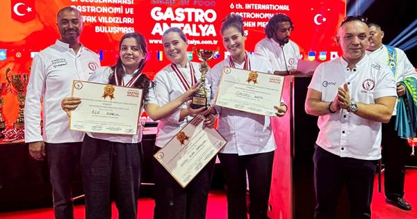 DAÜ Gastronomi ve Mutfak Sanatları Programı Öğrencileri Uluslararası Arenada Parladı
